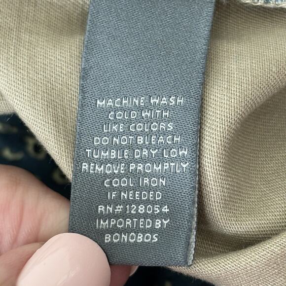 Bonobos Mems Pants 38x33 Beige Stretch Washed Chinos Khaki Preppy Slim Straight - Picture 11 of 13